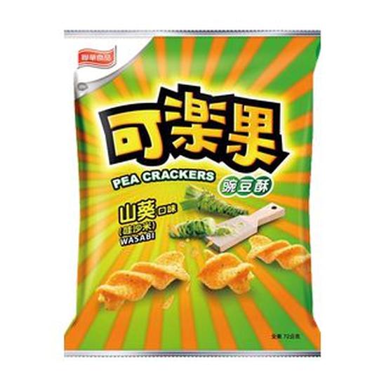 可樂果豌豆酥-山葵 72g