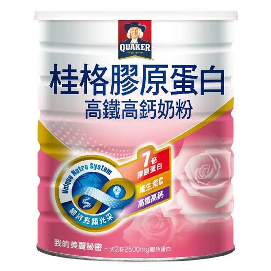 桂格膠原蛋白高鐵高鈣奶粉 750g