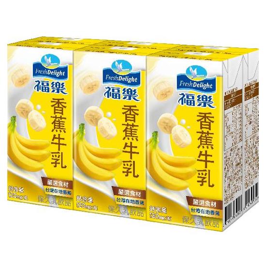 福樂香蕉牛乳 200mlx6包