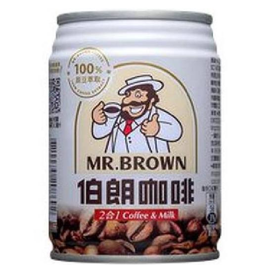 金車伯朗咖啡二合一(coffee&amp;milk) 240ml