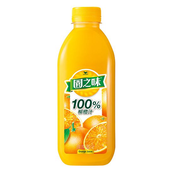 統一園之味100%柳橙汁 900ml