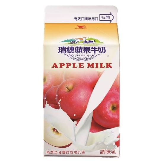 統一瑞穗蘋果牛奶 400ml