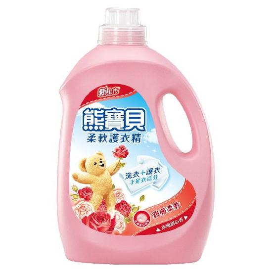 熊寶貝柔軟護衣精-玫瑰甜心香 3.2L