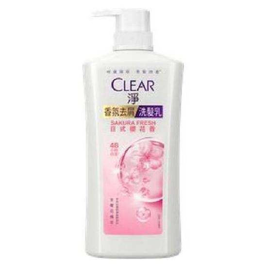 CLEAR淨香氛去屑洗髮乳-日式櫻花香 750g