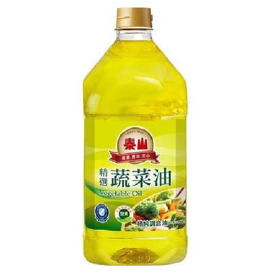 泰山精選蔬菜油 3L