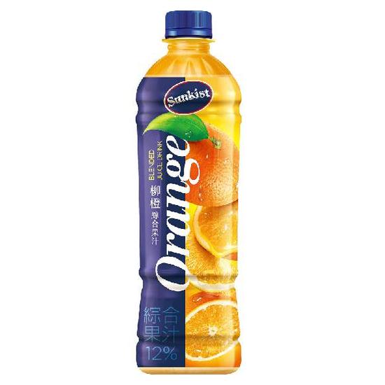 Sunkist柳橙綜合果汁飲料 550ml