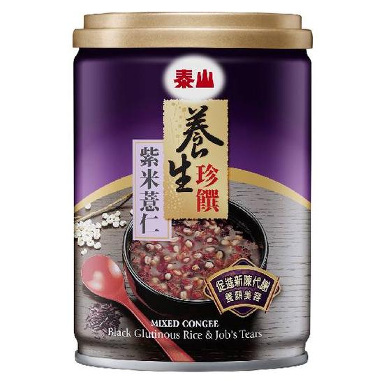泰山養生珍饌紫米薏仁粥 255g