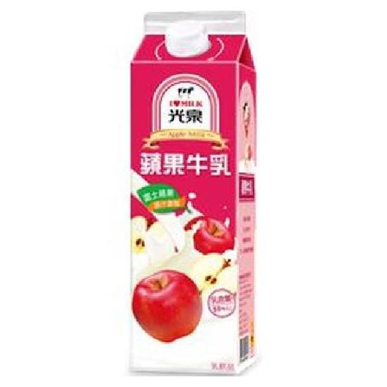 光泉蘋果牛乳 936ml