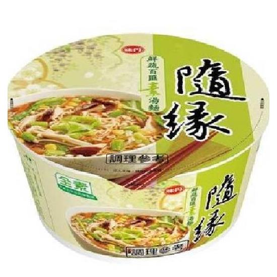 味丹隨緣-鮮蔬百匯素湯麵 80g