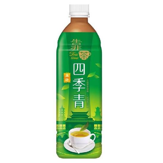 波蜜靠茶四季青茶-無糖 580ml