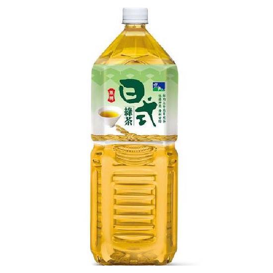 悅氏日式綠茶(無糖) 2000ml