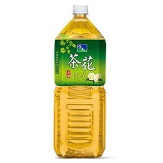 悅氏茶花綠茶-無糖 2000ml