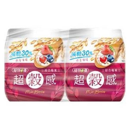 超穀感減糖燕麥牛奶優格-綜合莓果 240g*2入