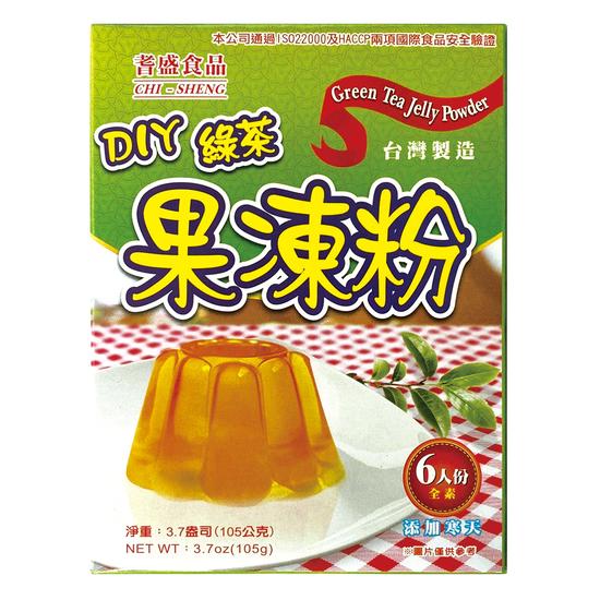 耆盛DIY綠茶風味果凍粉 105g