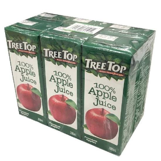 樹頂100%純蘋果汁 200mlx6入