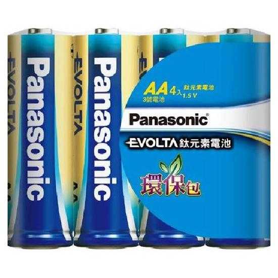 Panasonic鈦元素電池環保包3號AA 4入