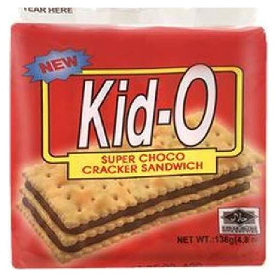 Kid-O日清三明治餅乾(巧克力口味) 136g