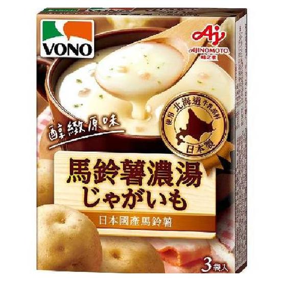 VONO 醇緻原味-馬鈴薯濃湯 46.5g（3入）