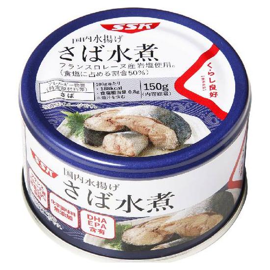 生活良好水煮鯖魚罐(易開罐) 淨重150g固形量100g