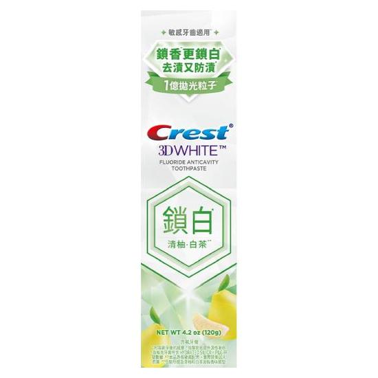 Crest香氛鎖白牙膏-清柚‧白茶 120g