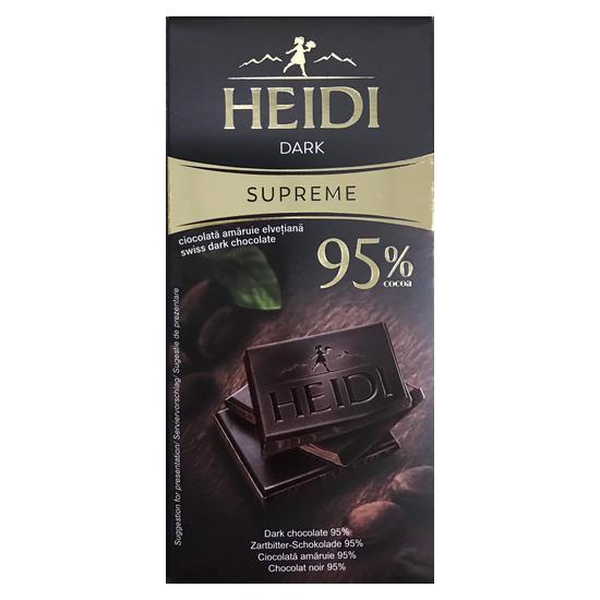 赫蒂95%黑巧克力 50g