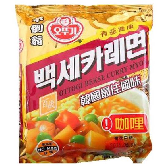 韓國不倒翁OTTOGI咖哩拉麵 100g