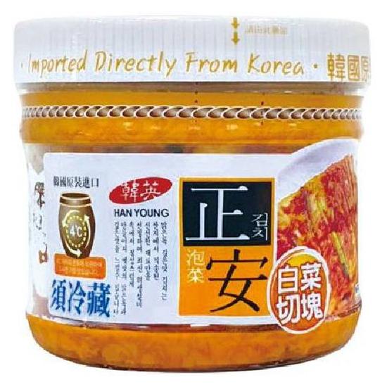 韓英韓國正安泡菜(Kimchi)-白菜切塊 550g
