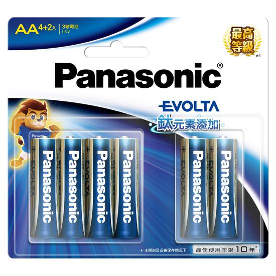 Panasonic鈦元素電池3號 4+2入