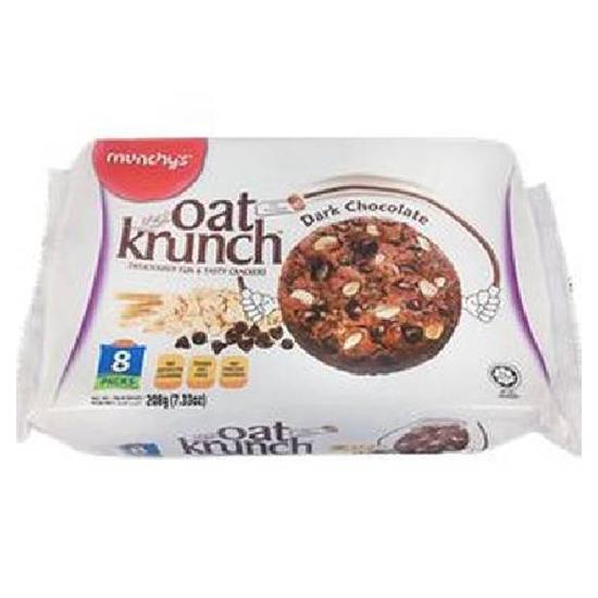 oat krunch黑巧克力風味燕麥餅 208g